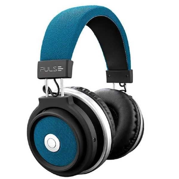 Fone de Ouvido Headphone Bluetooth Large Azul Pulse Sound Ph232