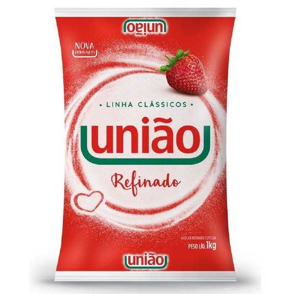 Açúcar Refinado 1kg 1 UN União