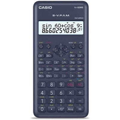 Calculadora Científica Casio 240 Funções FX-82MS Preto 1 UN
