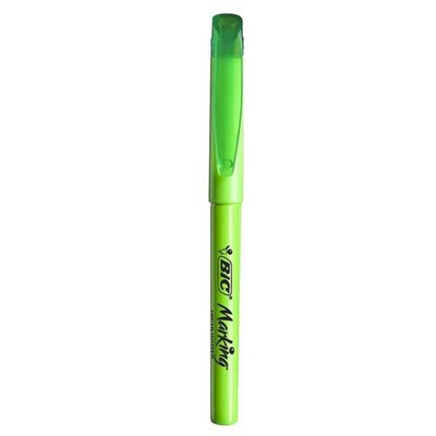 Pincel Marca Texto Bic Brite Fluorescente Verde 1 UN