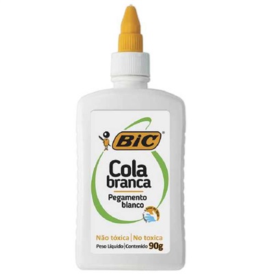 Cola Líquida Bic Branca 90g 1 UN