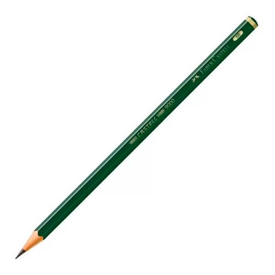 EcoLápis Faber Castell Preto 6B 9000 Regent Técnico Sextavado 1 UN