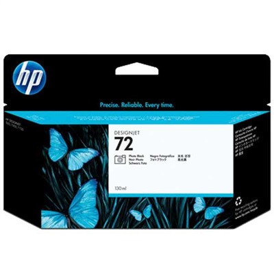 Cartucho de Tinta HP Fotográfico 72 C9370A 130ml Preto CX C/1 UN
