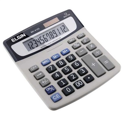 Calculadora de Mesa Elgin 12 Dígitos Gelo MV4123 1 UN