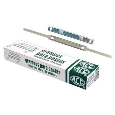 Grampo Trilho ACC Metal 80mm CX 50 UN