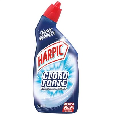 Desinfetante Sanitário Cloro Forte 500ml 1 UN Harpic