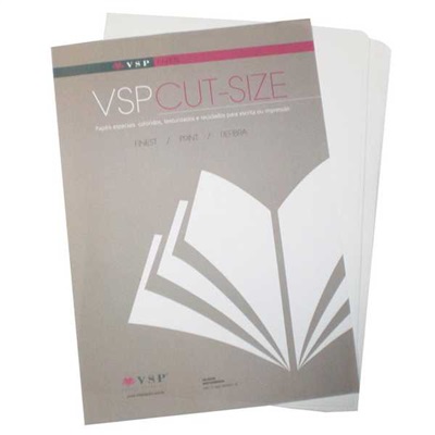 Papel Couchê VSP A3 170g29,7x42cm Brilho Branco 100 FL