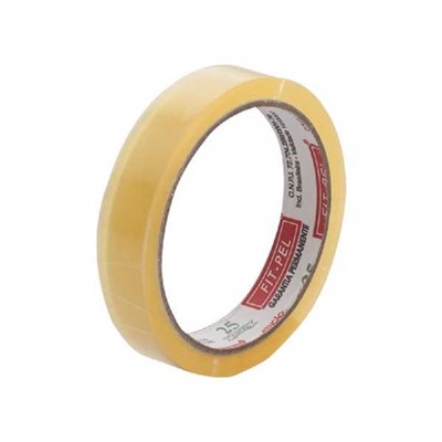 Fita Adesiva Fit Pel Transparente 19mmx50m 1 UN