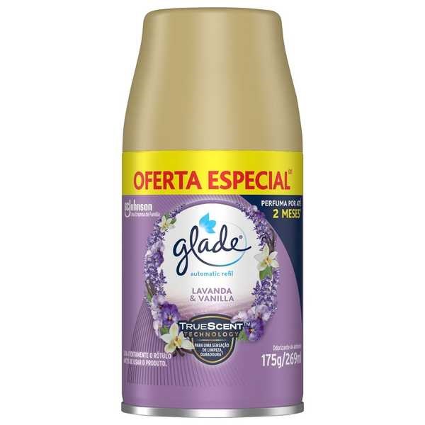 Odorizador de Ambiente 269ml Refil Automático Lavanda e Vanilla 1 UN Glade