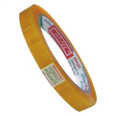 Fita Adesiva Fit Pel Transparente 12mmx65m 1 UN