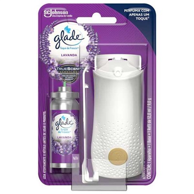 Odorizador de Ambiente Glade 12ml Aparelho e Refil Lavanda 1 UN