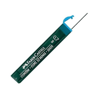 Grafite 2B Faber Castell 0,7mm Max Resistente 24 UN