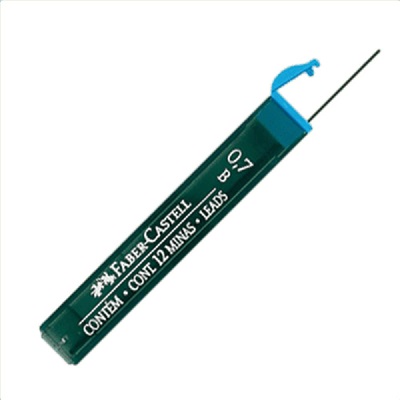 Grafite B Faber Castell 0,7mm Max Resistente 24 UN