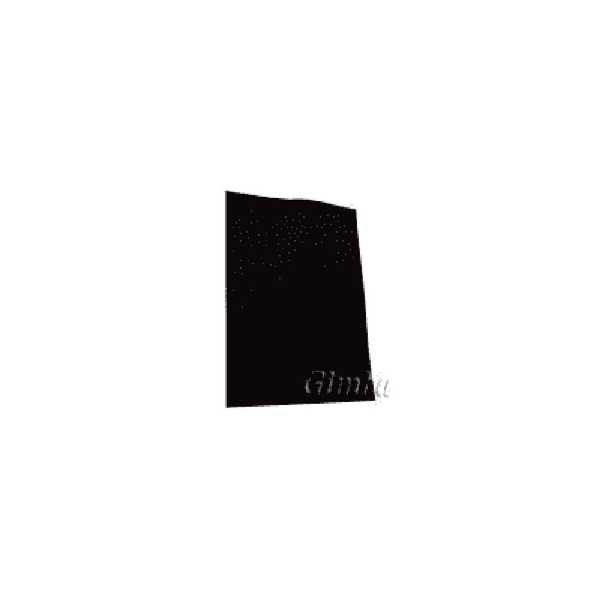 Capa para Encadernação PVC A4 Preto 210x297mm 1 UN Assismaq