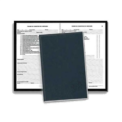 Livro Registro de Inspeção do Trabalho São Domingos 50 Folhas 5478-3