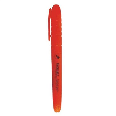 Pincel Marca Texto Goller Laranja 1 UN
