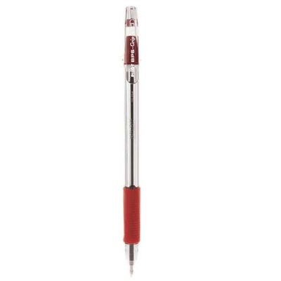 Caneta Esferográfica Pilot BPS Grip Ponta Média 1mm Vermelha 1 UN