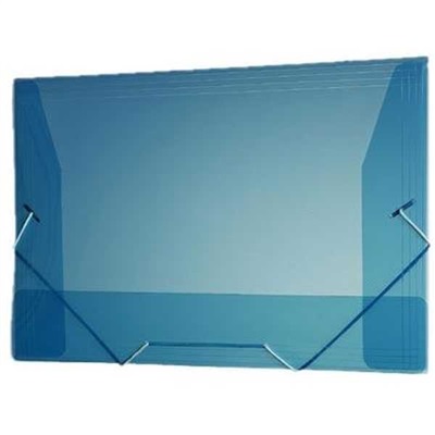 Pasta Plascony Aba Elástico Ofício Azul 335x235mm 1 UN
