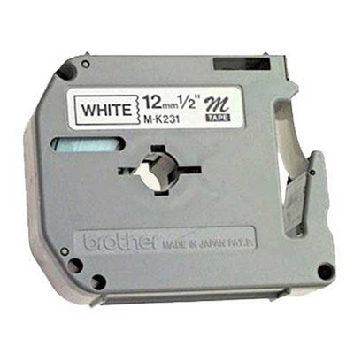 Fita para Rotulador 12mmx8m M231 1 UN Brother
