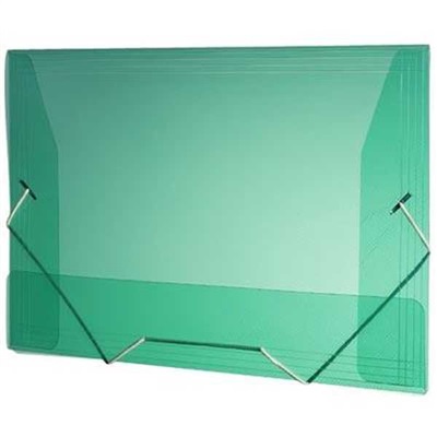 Pasta Plascony Aba Elástico Ofício Verde 335x235mm 1 UN
