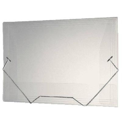 Pasta Plascony Aba Elástico Ofício Cristal 335x235mm 1 UN