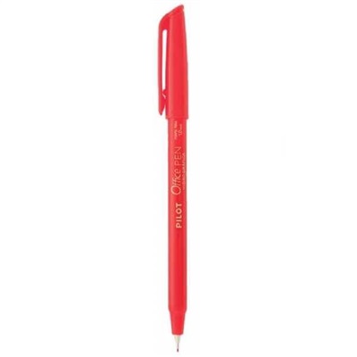 Caneta Hidrográfica Pilot Office Pen 1.0mm Vermelha 1 UN