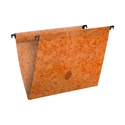 Pasta Suspensa Dello MarmoDello Plastificada 360x240mm Marmorizado Castanho 0039.F 1 UN