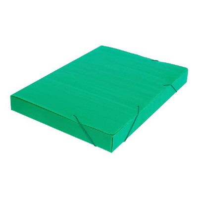 Pasta Polionda Ofício Polibras 245x35x340mm Verde UN