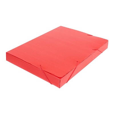 Pasta Polionda Polibras Ofício 245x55x340mm Vermelho 1 UN