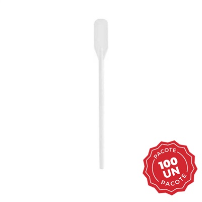 Mexedor de Plástico Gool para Café Branco 7,5CM PCT C/100 UN