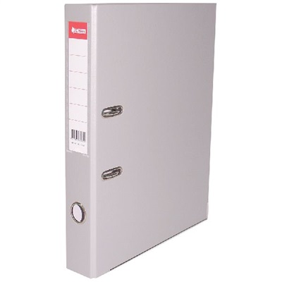 Pasta Lombada Chies Hemon A-Z Estreita A4 com Visor 285x315x53mm 1096 Cinza 1 UN