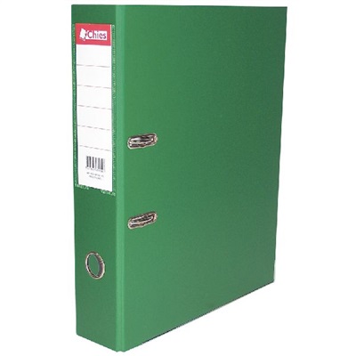 Pasta Lombada Chies Hemon A-Z Larga A4 com Visor 285x315x73mm 1089 Verde 1 UN