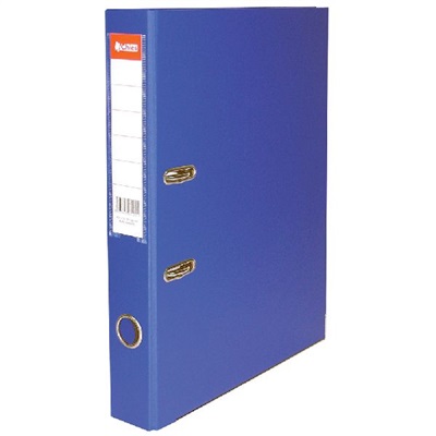Pasta Lombada Chies Hemon A-Z Estreita Oficio com Visor 285x345x53mm 1070 Azul Royal 1 UN