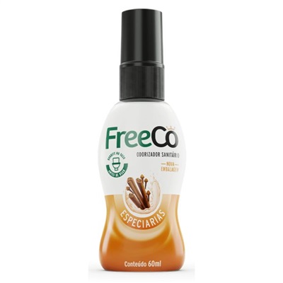 Bloqueador de Odores Sanitários Especiarias 60ml 1 UN FreeCô