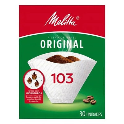 Filtro de Papel Melitta Nº103 CX C/30 UN
