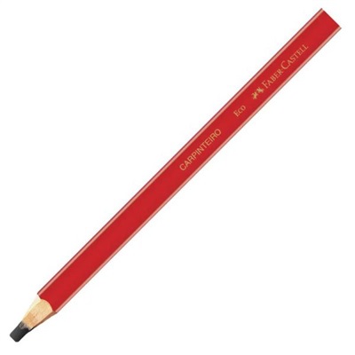Lápis Carpinteiro Faber Castell Preto 1 UN