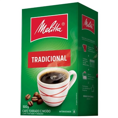 Café em Pó Melitta Tradicional 500g 1 UN