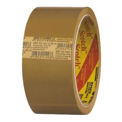 Fita Empacotamento Scotch 45mmx45m Marrom 1 UN