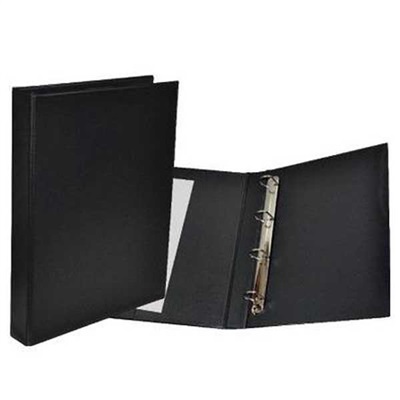 Fichário Universitário ACP 4 Argolas 250x335x40mm Preto Ref.: 316-PT 1 UN