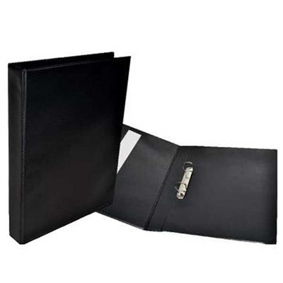 Fichário 2 Argolas Universitário 250x335x40cm Preto 315-PT 1 UN ACP