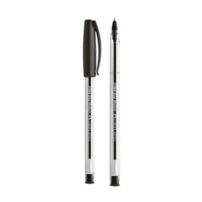 Caneta Esferográfica Faber Castell Trilux Ponta Média 1mm Preta 1 UN