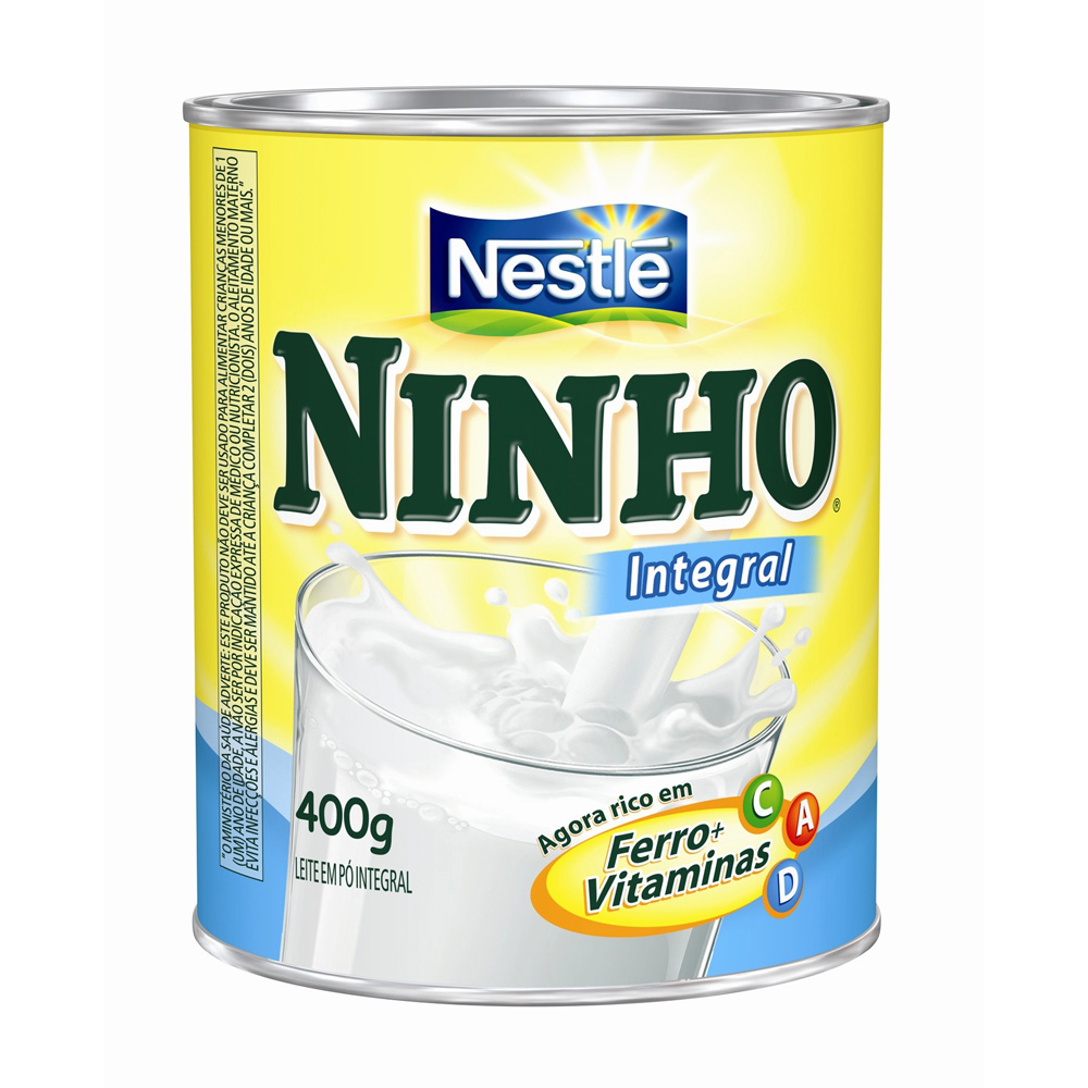 Medida Rótulo Lata De Leite Ninho 400g