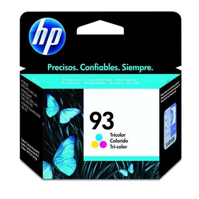Cartucho de Tinta HP Original N93 C9361WB 7ml Tricolor 1 UN