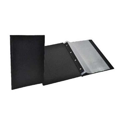 Pasta Catálogo ACP Ofício com 10 Envelopes Visor 245x335mm Preto 1 UN Fino 121