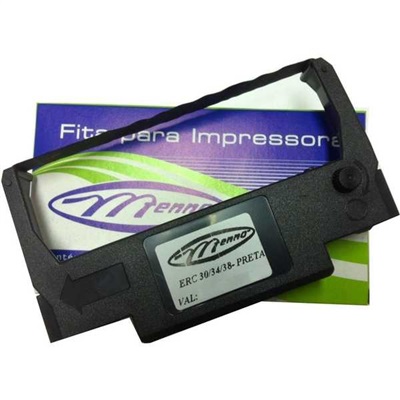 Fita para Impressora Menno Matricial Epson ERC-30 MF1126 Preta 1 UN