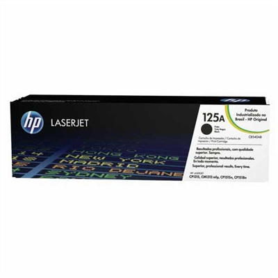 Toner HP 125A CB540AB Preto 1 UN