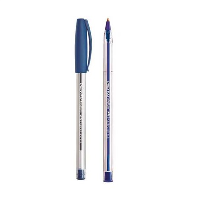 Caneta Esferográfica Faber Castell Trilux Ponta Média 1mm Azul 1 UN