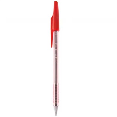 Caneta Esferográfica Pilot Ponta de Aço Inox Ponta Fina 0.7mm Vermelha  1 UN