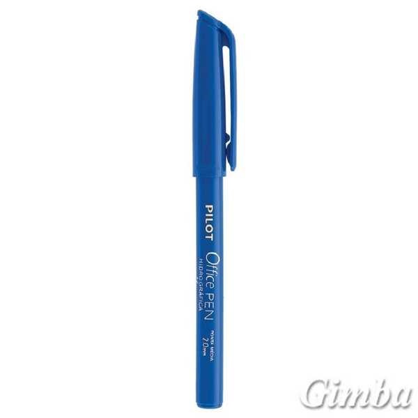 Caneta Hidrográfica Office Pen Azul 2.0mm 1 UN Pilot