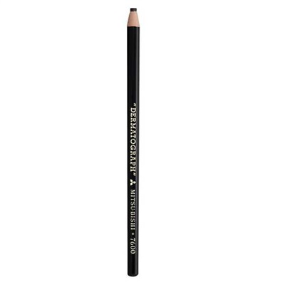 Lápis Mitsubishi Sertic Dermatográfico Preto 1 UN